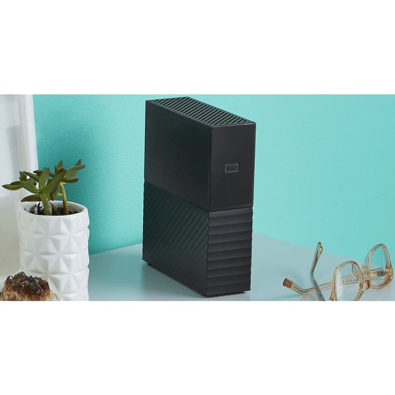 WD My Book WDBBGB0120HBK 12 TB Desktop Hard Drive - External - Black - Thumbnail 2