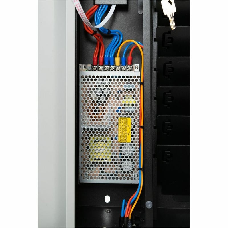 CTA Digital Wall-Mounted Charge Station Security Cabinet for Tablets - Thumbnail 4