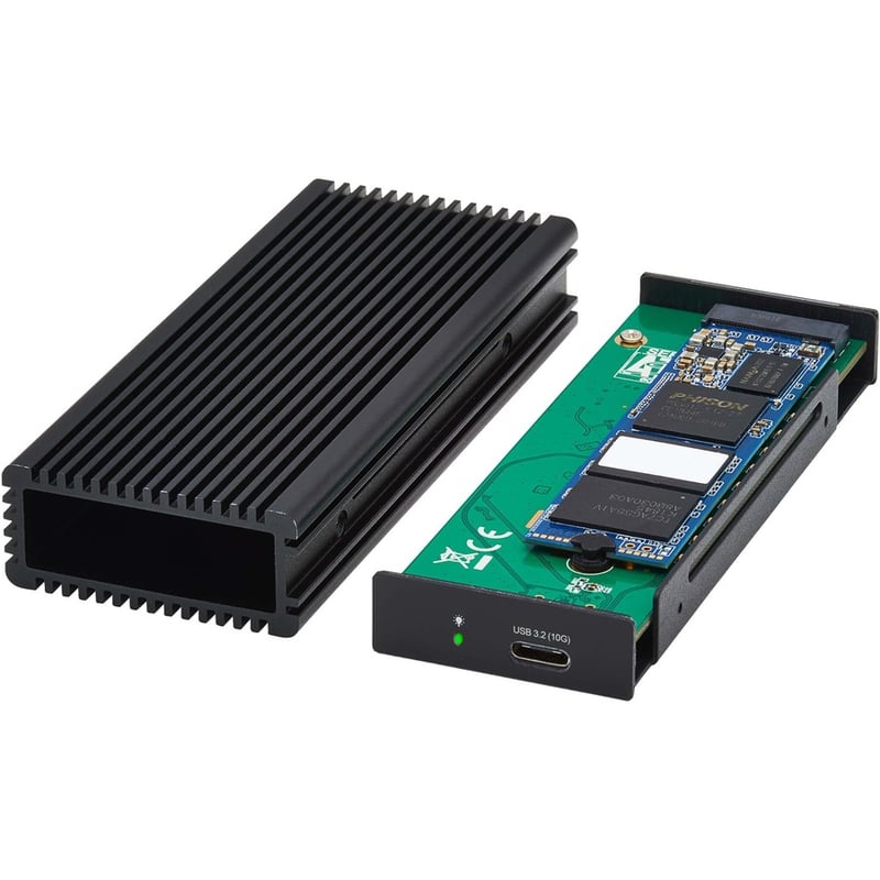 Tripp Lite by Eaton USB-C to M.2 NVMe and SATA SSD (M-Key) Gaming Enclosure Adapter - USB 3.2 Gen 2 (10 Gbps), LEDs - Thumbnail 5