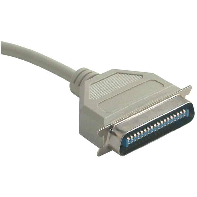 C2G 6ft DB25 Male to Centronics 36 Male Parallel Printer Cable - Thumbnail 4
