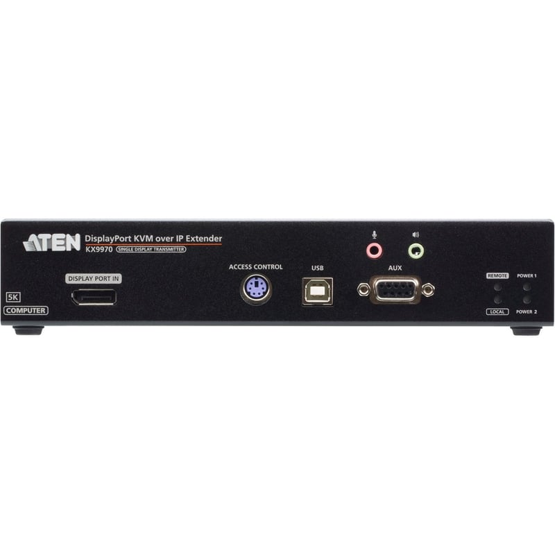 ATEN KX9970T 5K DisplayPort KVM over IP Transmitter - Thumbnail 4