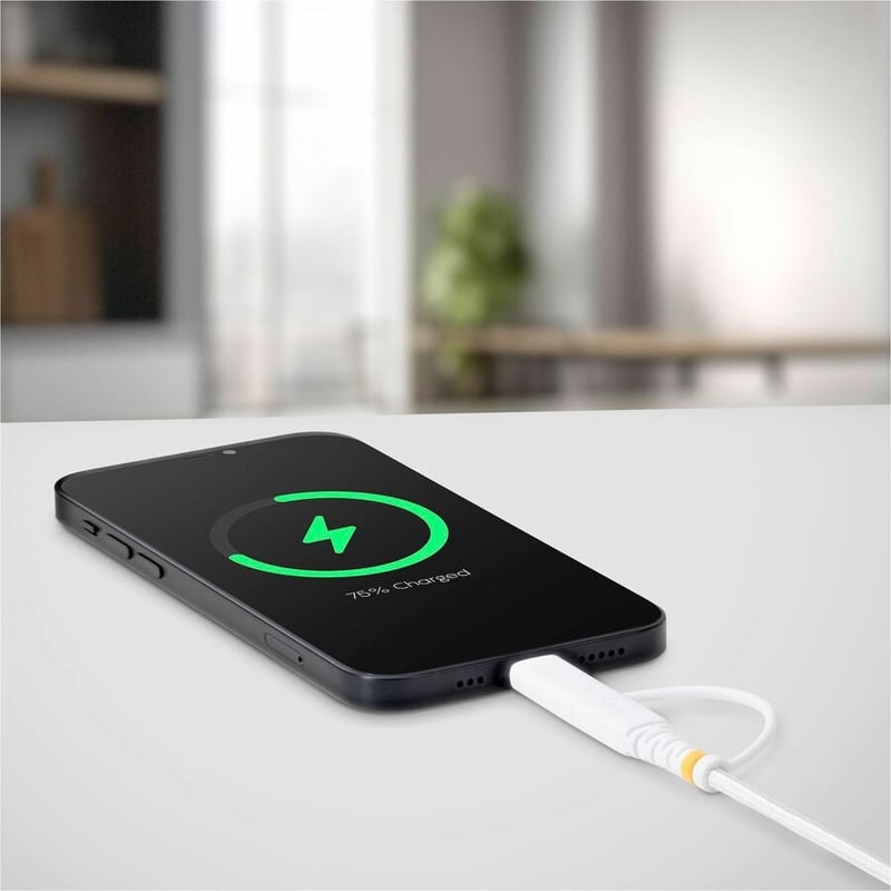 2-IN-1 USB-C CHARGING CABLE LIGHTNING/USB-C FOR IPHONE/ANDROID - Thumbnail 3