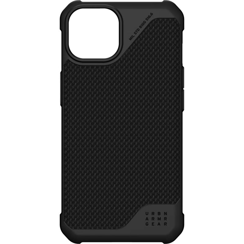 Urban Armor Gear Metropolis LT iPhone 14 Plus Case - Kevlar Black - Thumbnail 1