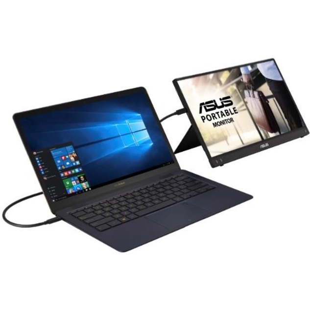 Asus ZenScreen MB16ACV 16" Class LCD Monitor - 16:9 - Silver - Thumbnail 5