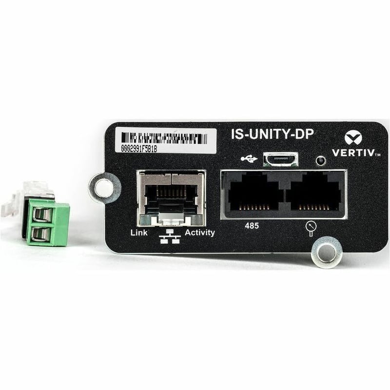 Vertiv Liebert IntelliSlot Unity-DP-Network Card - Remote Monitoring|Dual Protocol - Thumbnail 2
