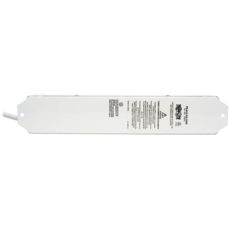 Tripp Lite by Eaton Safe-IT UL 1363A Medical-Grade Power Strip for Patient-Care Vicinity 6x15A Hospital-Grade Outlets Safety Covers 15 ft. Cord - Thumbnail 4