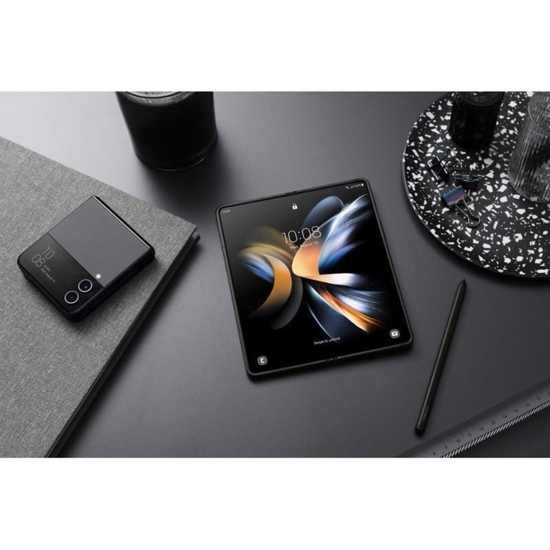 Samsung Galaxy Z Flip4 SM-F721U 128 GB Smartphone - 6.7" Flexible Folding Screen Dynamic AMOLED Full HD Plus 2640 x 1080 - Octa-core (Cortex X2Single-core (1 Core) 3.19 GHz + Cortex A710 Triple-core (3 Core) 2.70 GHz + Cortex
