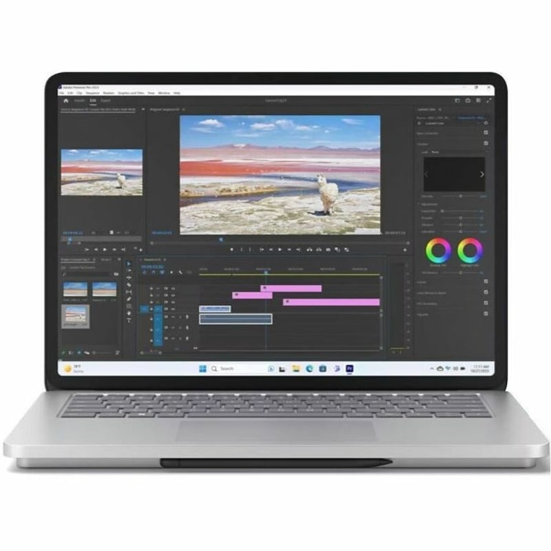 Microsoft Surface Laptop Studio 2 14.4" Touchscreen Convertible (Floating Slider) 2 in 1 Notebook - 2400 x 1600 - Intel Core i7 - Intel Evo Platform - 64 GB Total RAM - 2 TB SSD - Platinum