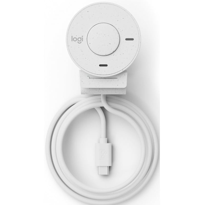 Logitech BRIO 300 Webcam - 2 Megapixel - 30 fps - Off White - USB Type C - Thumbnail 3