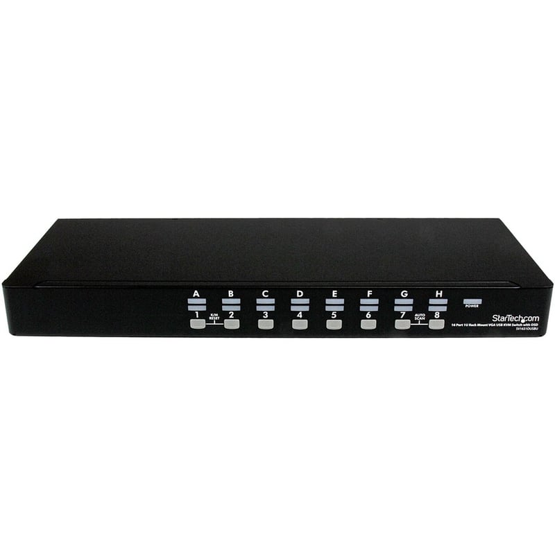 StarTech.com 16 Port 1U Rackmount USB KVM Switch with OSD - Thumbnail 2