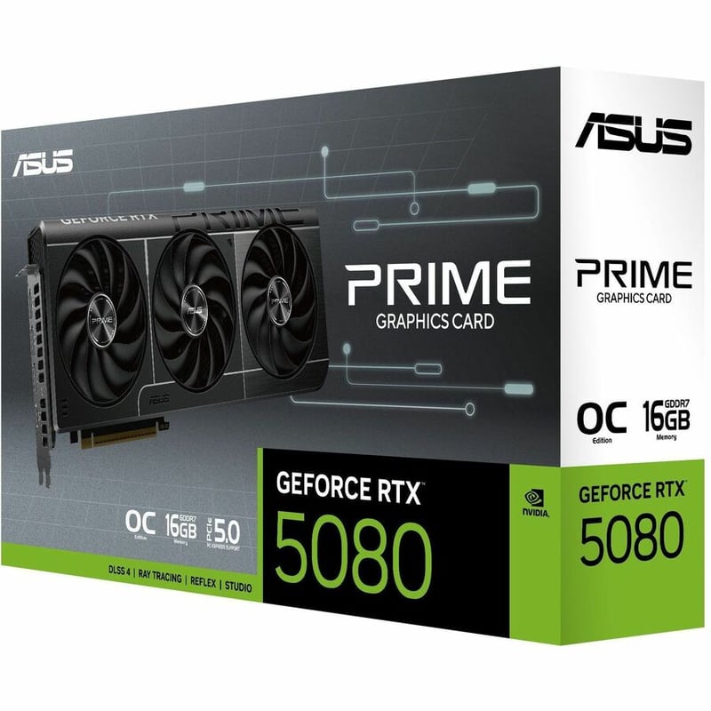 THE SFF-READY ASUS PRIMEGEFORCE RTX 5080 16GB GDDR7 OC EDITION GC - Thumbnail 4