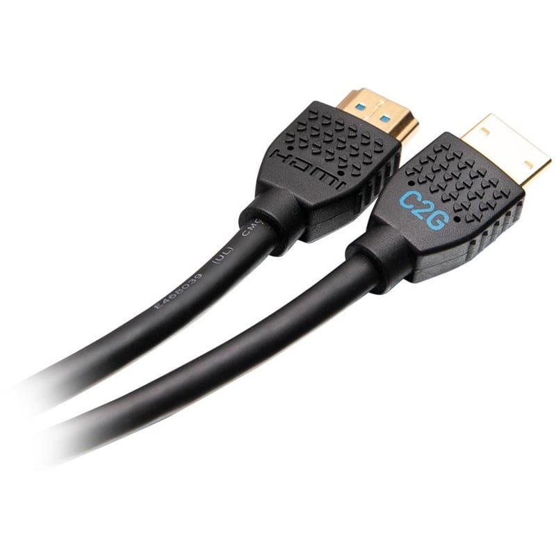 C2G 10FT ULTRA FLEXIBLE HDMI CABLE GRIPPING 4K IN-WALL RATED - Thumbnail 2