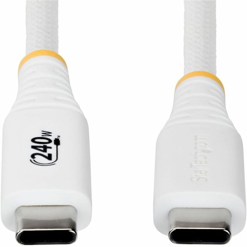 USB-C CABLE USB-IF CERTIFIED 240W PD/SILICONE JACKET/RUGGED - Thumbnail 3