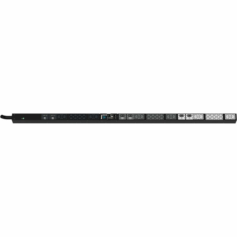 G6 MI PDU 50A (24)C13 (12)C1 600 X 48RU BLACK