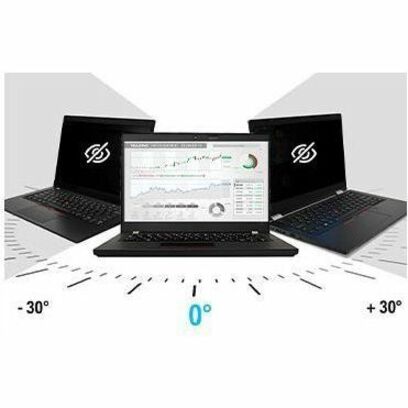 V7 15.6" Privacy Filter for Notebook - 16:9 Aspect Ratio Glossy