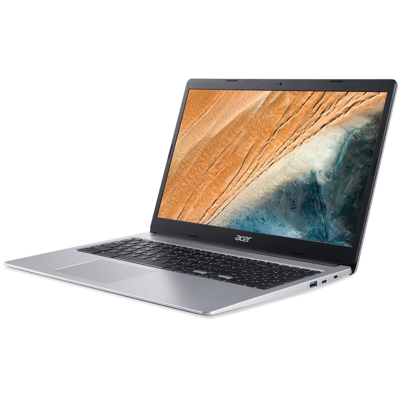 Acer Chromebook 315 CB315-3H CB315-3H-C69K 15.6" Chromebook - WXGA - 1280 x 800 - Intel Celeron N4020 Dual-core (2 Core) 1.10 GHz - 4 GB Total RAM - 64 GB SSD - 64 GB Flash Memory - Silver - Thumbnail 2