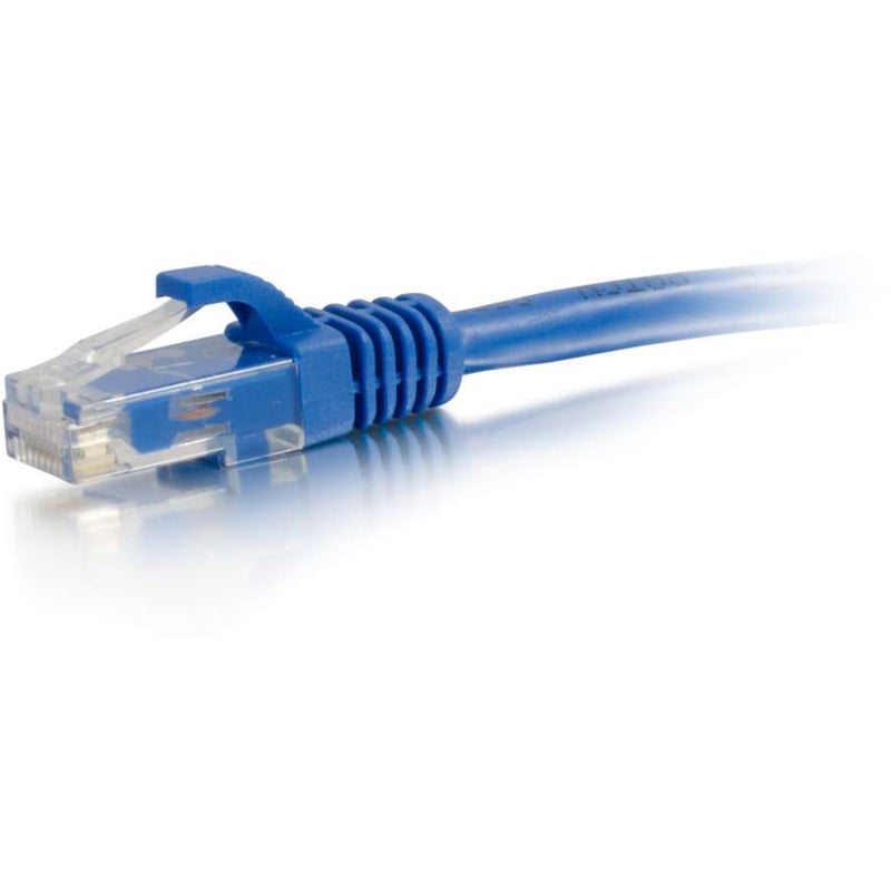 C2G 7ft Cat6 Snagless Unshielded (UTP) Network Patch Cable (25pk) - Blue - Thumbnail 2