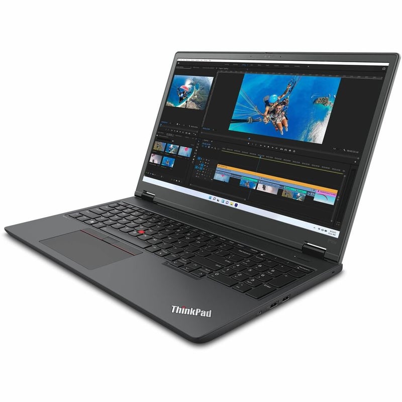 Lenovo ThinkPad P16v Gen 1 21FE002BUS 16" Mobile Workstation - WUXGA - AMD Ryzen 7 PRO 7840HS - 16 GB - 512 GB SSD - English Keyboard - Thunder Black - Thumbnail 4