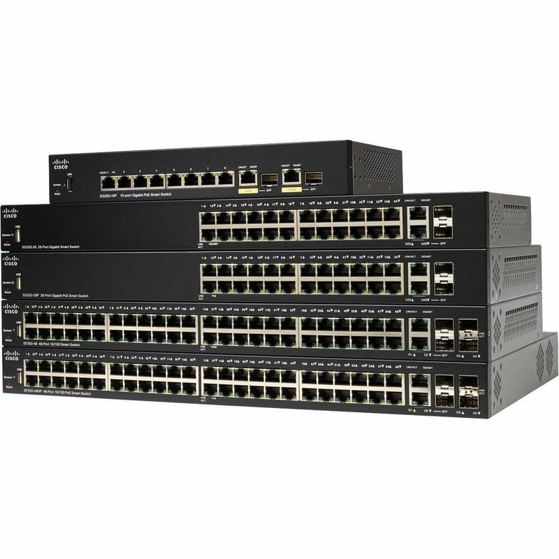Cisco SG250-26 26-Port Gigabit Smart Switch - Thumbnail 4