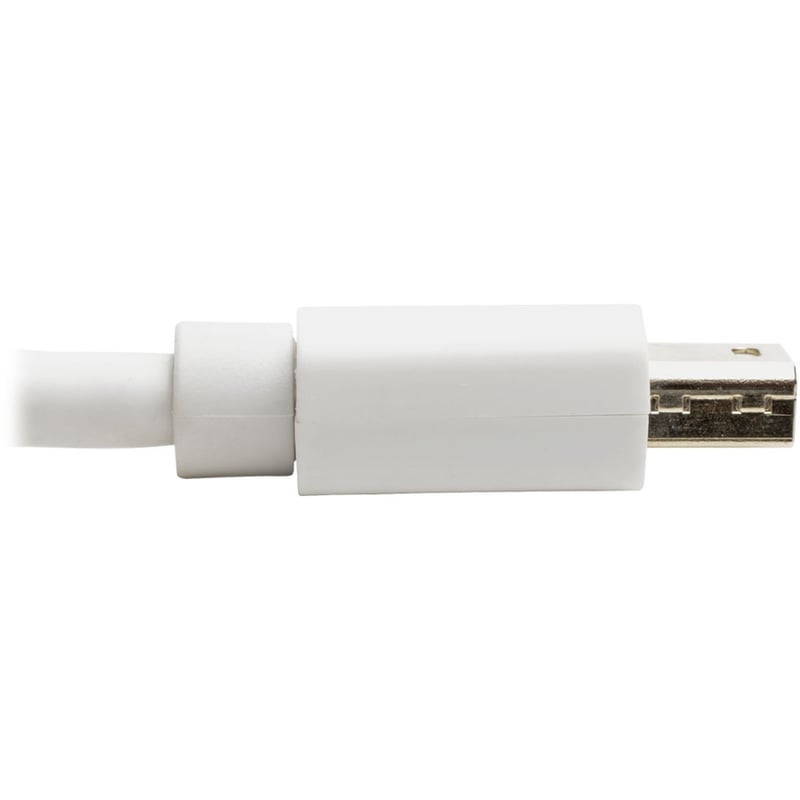Eaton Tripp Lite Series Keyspan Mini DisplayPort to DisplayPort Cable Adapter (M/F) - 4K 60 Hz, DP 1.2, HDCP 2.2, 6 in. (15.2 cm) - Thumbnail 5