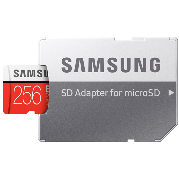 Samsung EVO Plus 256 GB Class 10/UHS-I (U3) microSDXC - 1 - Thumbnail 3