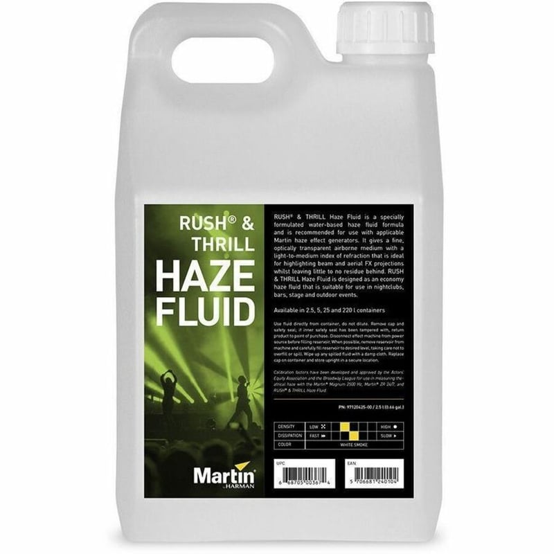 Martin RUSH & THRILL Haze Fluid - Thumbnail 1