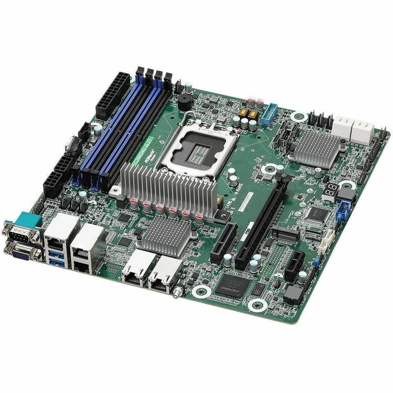 ASROCK RACK SERVER MOTHERBOARD EC266D4U-2L2T MICRO-ATX SINGLE SOCKET V1 (LGA 170 - Thumbnail 1