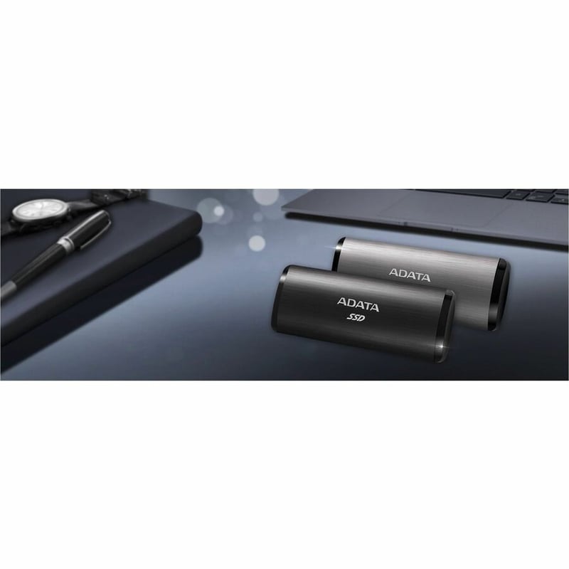 Adata SE760 512 GB Portable Solid State Drive - External - Black - Thumbnail 5