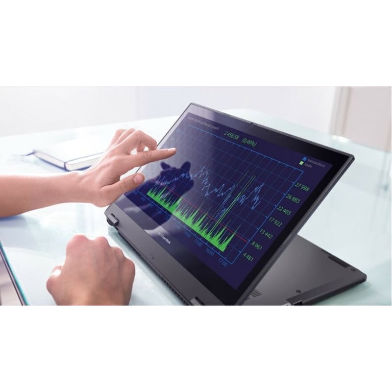 Asus ExpertBook B2 Flip B2402F B2402FVA-XS74T 14" Touchscreen Convertible 2 in 1 Notebook - Full HD - 1920 x 1080 - Intel Core i7 13th Gen i7-1360P Dodeca-core (12 Core) 2.20 GHz - 16 GB Total RAM - 512 GB SSD - Star Black