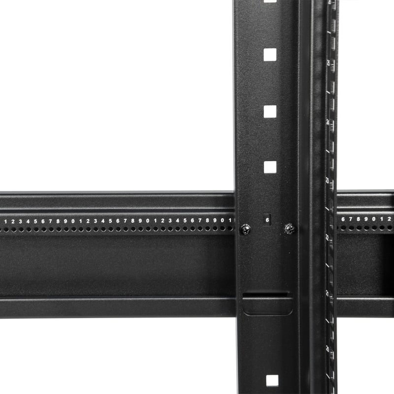 SolidRack R3300 Premium 42U Standard-Depth 4-Post Open Frame Rack Cabinet - Thumbnail 5