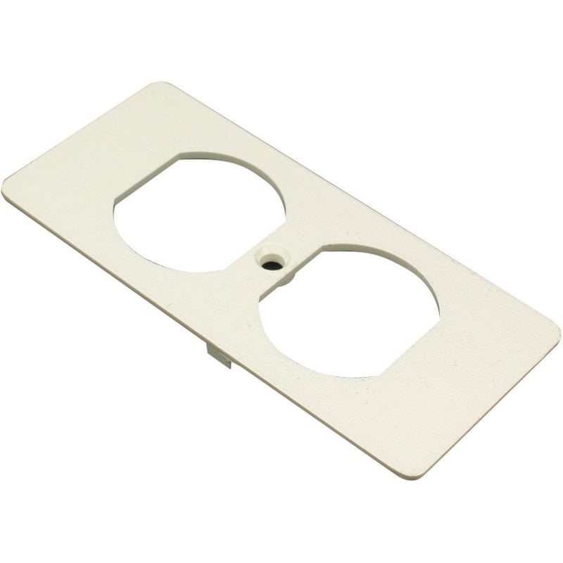 Wiremold 5500 Duplex Recptacle Faceplate Fitting