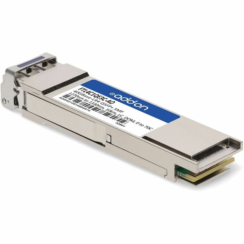 FINISAR QSFP-40G-LR4 COMP XCVR TAA 40G-LR4 LC 10KM 0 TO 70C QSFP+ - Thumbnail 3