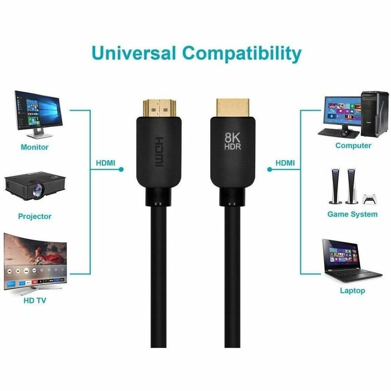 HDMI 2.1; 8K@60HZ AND 4K@120HZ; DYNAMIC HDR; EMI; VRR; QMD; QFT; EARC - Thumbnail 5