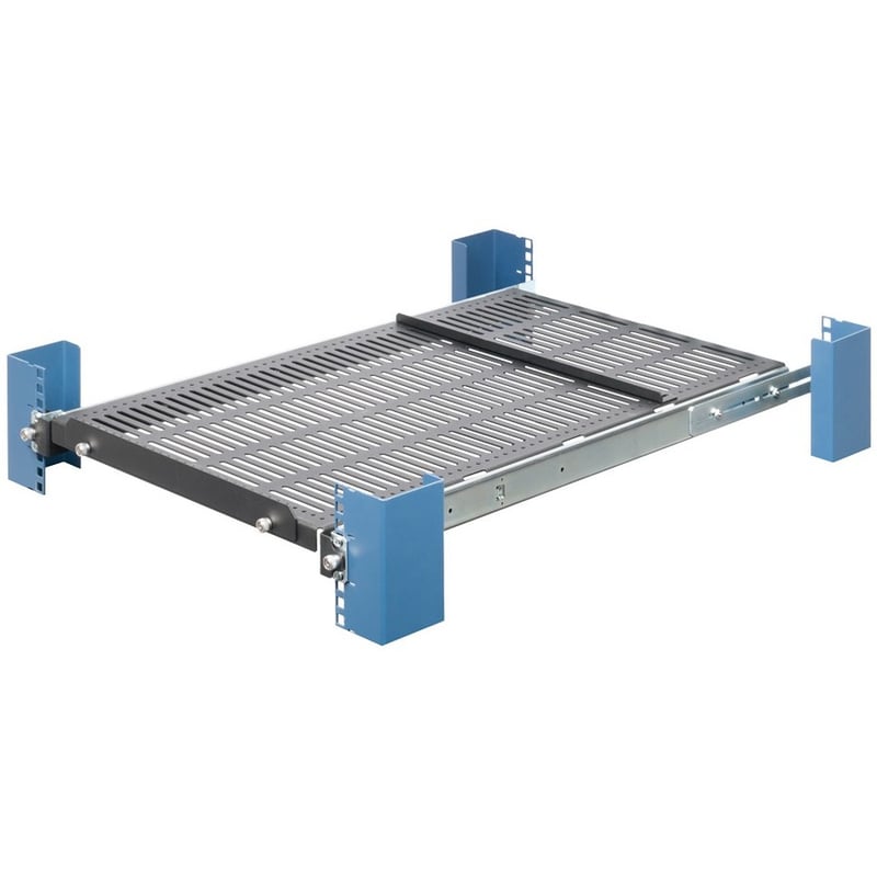 Rack Solutions 1U 115 Sliding Equipment Shelf 27in (D) - Thumbnail 1