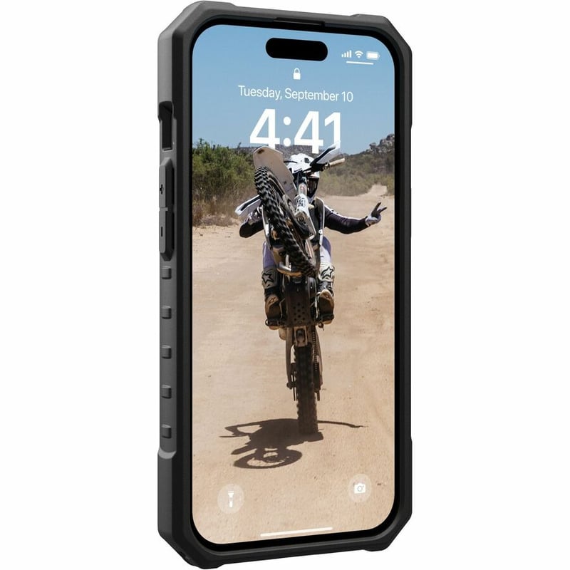 Urban Armor Gear Pathfinder Clear iPhone 15 Case - Ice - Thumbnail 3