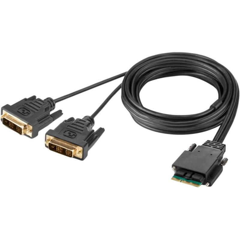 Belkin Modular DVI Dual Head Console Cable 6ft / 1.8m - Thumbnail 1