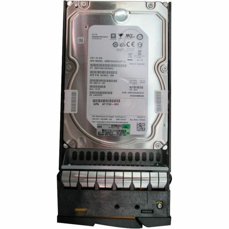 HPE Sourcing 6 TB Hard Drive - 3.5" Internal - Near Line SAS (NL-SAS) (6Gb/s SAS)