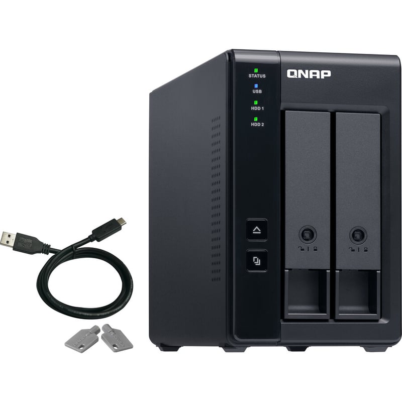 QNAP 2 Bay USB Type-C Direct Attached Storage with Hardware RAID - Thumbnail 4