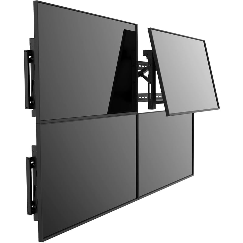 StarTech.com Video Wall Mount - For 45" to 70" Displays - Pop-Out Design - Micro-Adjustment - Steel - VESA Wall Mount - TV Video Wall System - Thumbnail 2