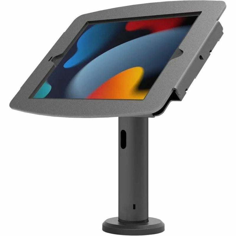 IPAD MINI 8.3IN SPACE ENCLOSURE TILTING STAND 4IN BLACK - Thumbnail 1