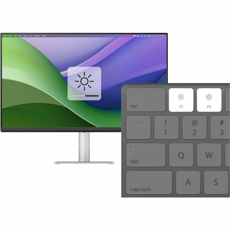 BENQ 27IN 4K IPS MONITOR60 HZ SILVER GREY3840X2160USB-C 90WSPK - Thumbnail 4