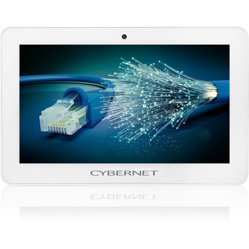 Cybernet CyberMed M M12 All-in-One Computer - Intel Celeron J1900 - 8 GB - 128 GB SSD - 11.6" Full HD Touchscreen - Desktop - White - Thumbnail 3