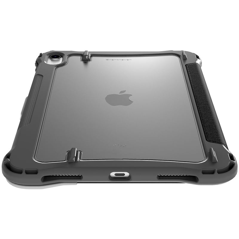 Brenthaven Edge Folio Rugged Carrying Case (Folio) for 10.9" Apple iPad (10th Generation) iPad, Apple Pencil (2nd Generation) - Gray, Red - Thumbnail 3