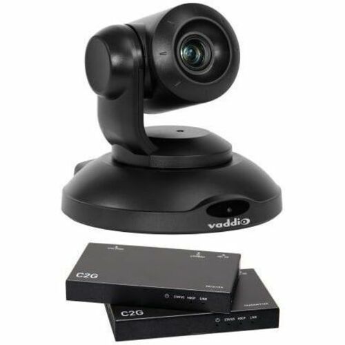 Vaddio PrimeSHOT 10 HDMI PTZ Camera - With HDMI Extender and 10x Zoom - Black - Thumbnail 1