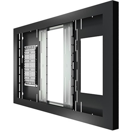 Chief Impact On-Wall Kiosk - Landscape 40" Black - Thumbnail 2