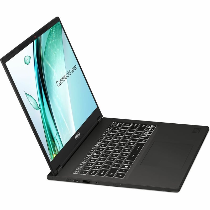 MSI Commercial 14 H A13MG Commercial 14 H A13MG-002US 14" Notebook - Full HD Plus - 1920 x 1200 - Intel Core i5 13th Gen i5-13420H 2.10 GHz - 16 GB Total RAM - 512 GB SSD - Solid Gray - Thumbnail 5