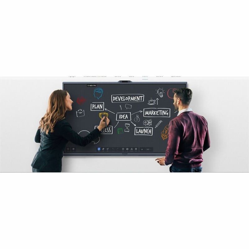 MAXHUB XBOARD V7 SERIES 86IN, 4K TOUCH DISPLAY, TRIPLE CAMERAS, MICS, SPKRS, WAL - Thumbnail 4