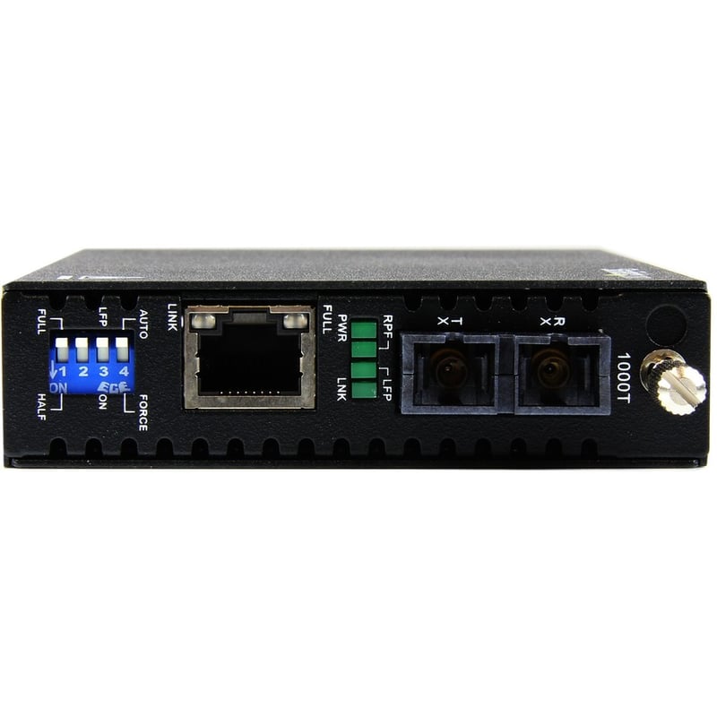 StarTech.com Gigabit Ethernet Multi Mode Fiber Media Converter SC 550m - 1000 Mbps - Thumbnail 2