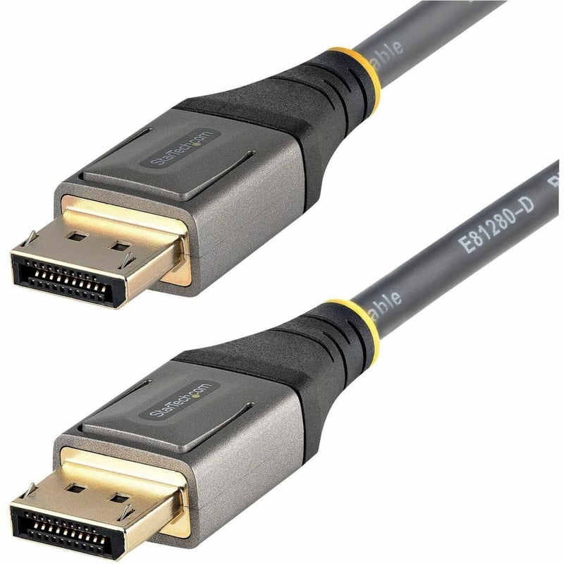 StarTech.com 6ft (2m) VESA Certified DisplayPort 1.4 Cable, 8K 60Hz HDR10, UHD 4K 120Hz Video, DP to DP Monitor Cord, DP 1.4 Cable, M/M - Thumbnail 1