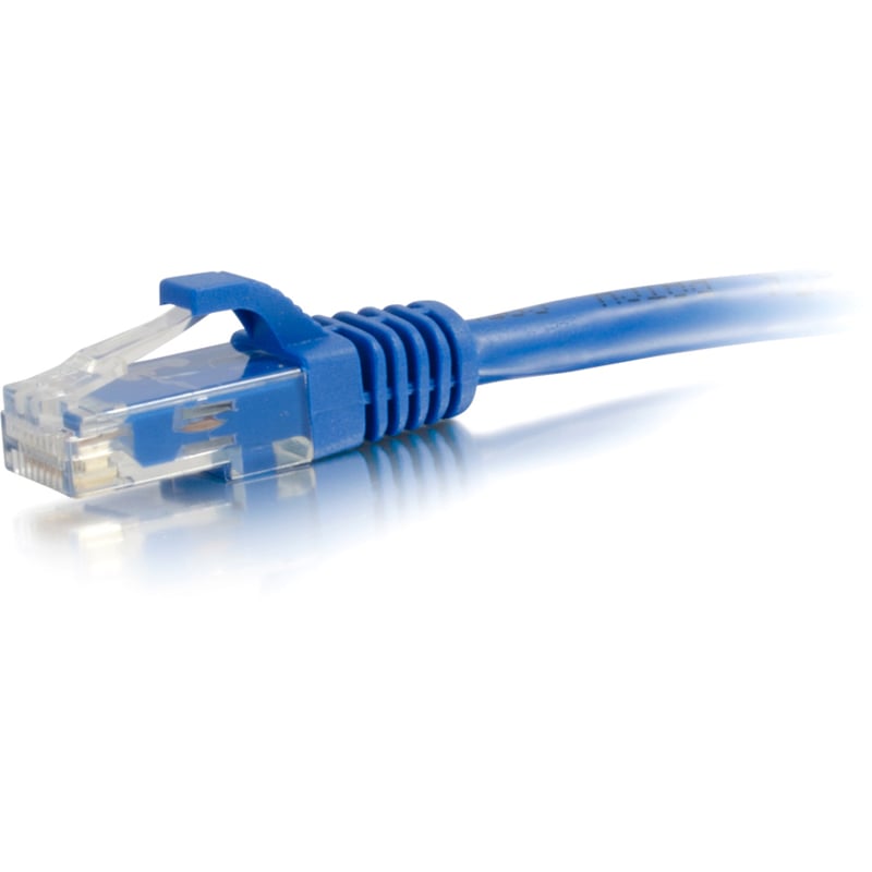 C2G 5ft Cat6 Ethernet Cable - Snaglass Unshielded (UTP) - Blue - Thumbnail 3